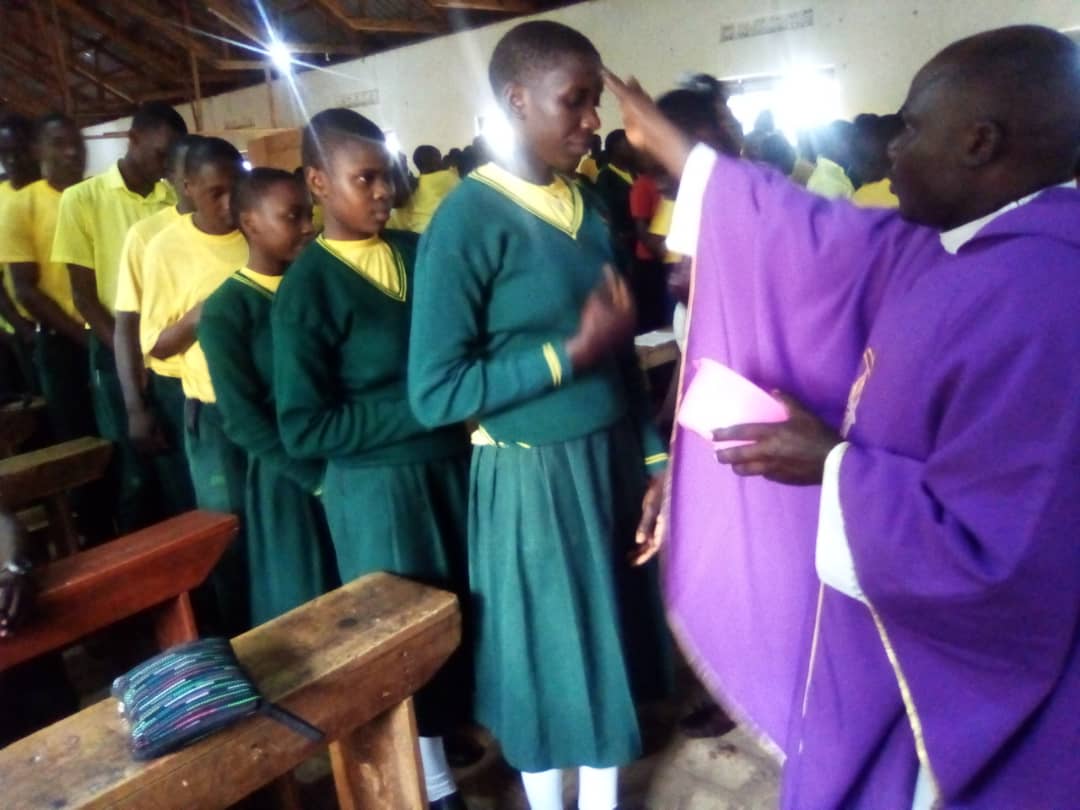 Embracing Spiritual Renewal: Rev. Fr. Emmanuel Ssennyimba’s Ash Wednesday Message at MUMSA High School Mityana